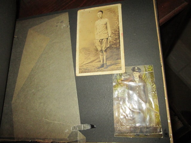Midcentury Asian Lacquered Musical Photo Album/Scrapbook with Mother of Pearl and - 3
