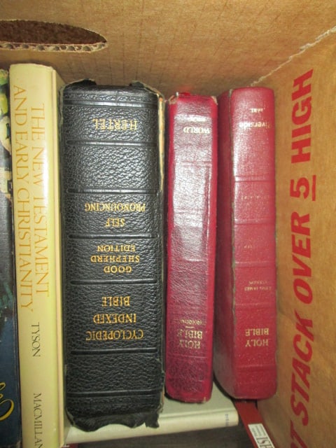 Large Collection of Bibles, Devotionals, Hymnals and Inspirational Books - 7