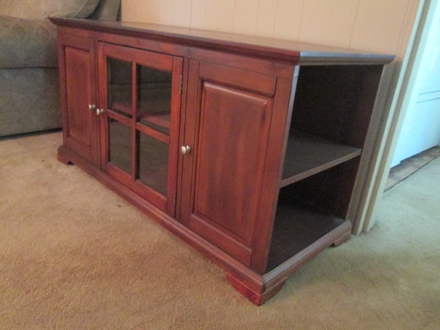 Royola Pacific Ltd. Console Cabinet with Glass Front and Bookcase Sides - 3