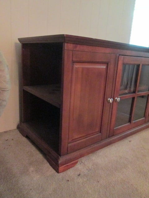Royola Pacific Ltd. Console Cabinet with Glass Front and Bookcase Sides - 4
