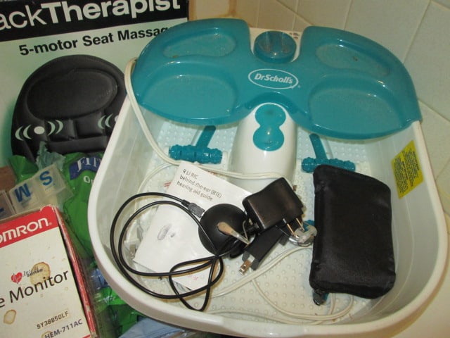 Grouping of Medical Supplies-HoMedics Massager, Dr. Shoals Foot Bath/Massager, - 2