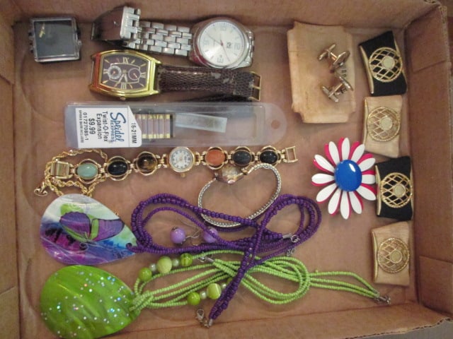 Accessory Fashion Jewelry Necklaces, Cuff Links, Men's & Ladies Watches, Button Covers, (1 of 10)