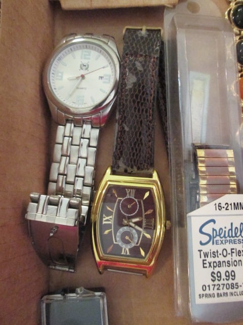 Accessory Fashion Jewelry Necklaces, Cuff Links, Men's & Ladies Watches, Button Covers, - 7