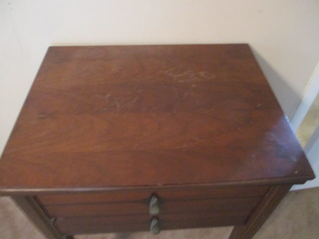Vintage Sears Kenmore Model 2142 Sewing Machine in Wood Sewing Cabinet and - 9