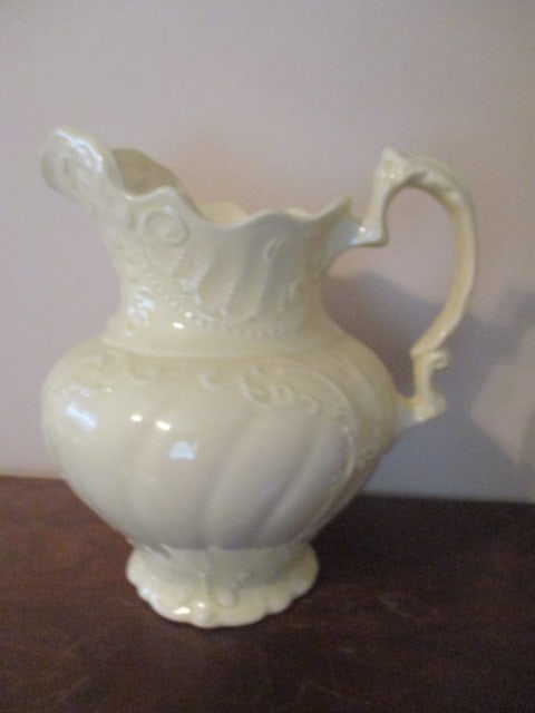Retro Handcrafted Ceramic Pitcher and Wash Basin - 2
