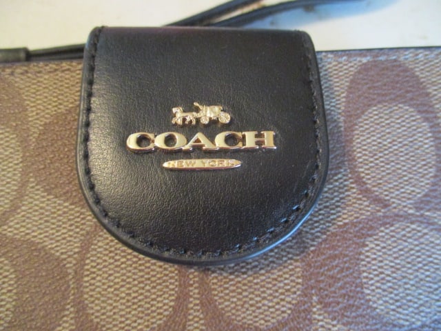 Coach Monogram Wristlet Wallet - 2