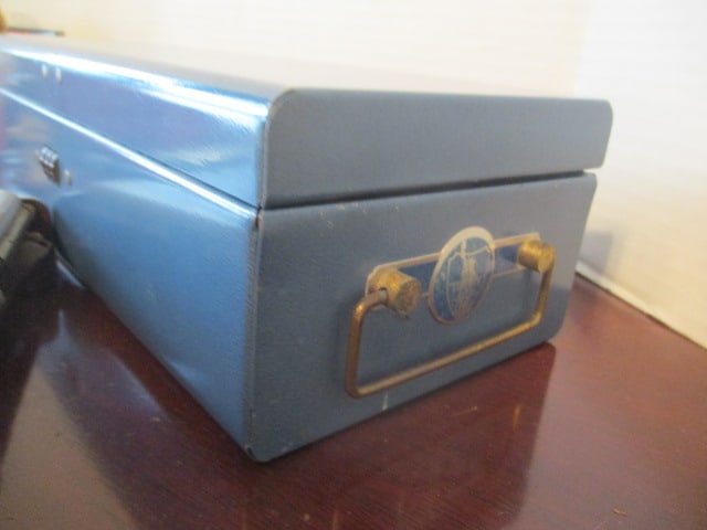 Masculine Oddies-Combination Lock Box, Bates List Finder Cavalier Address Keeper, - 3