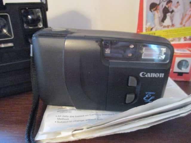 Canon Snappy EL 35mm Camera, Continental Electroflash 555-S Camera and - 5