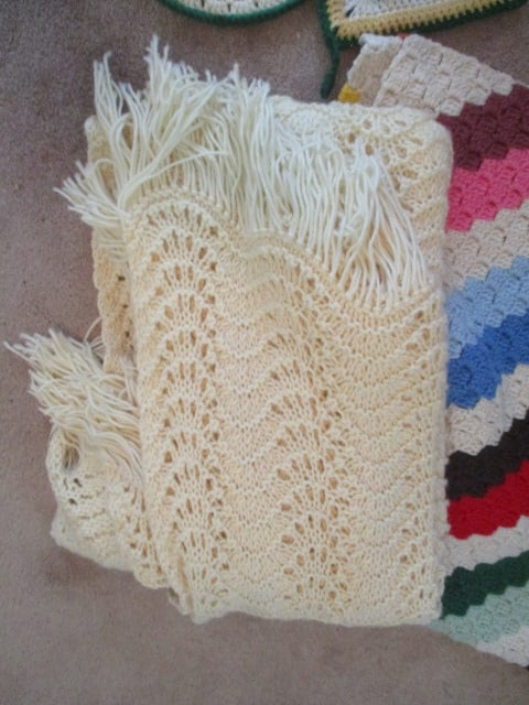 Handcrafted Crocheted Throws - 4