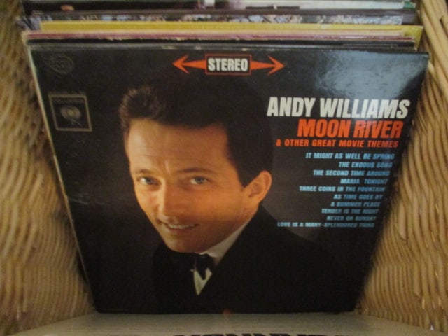 Vintage Vinyl LPs and Compilation Sets in Woven Basket - 6