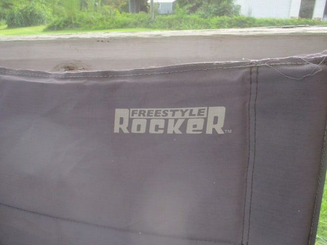 Four Folding Sport/Outdoor Chairs-Freestyle Rocker, Two Coleman Deluxe Oversized Chairs - 3