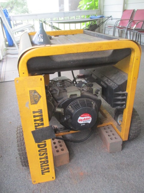 Titan Industrial 7500 High Performance Electric Start Generator - 4