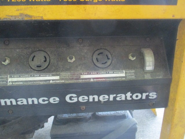 Titan Industrial 7500 High Performance Electric Start Generator - 8