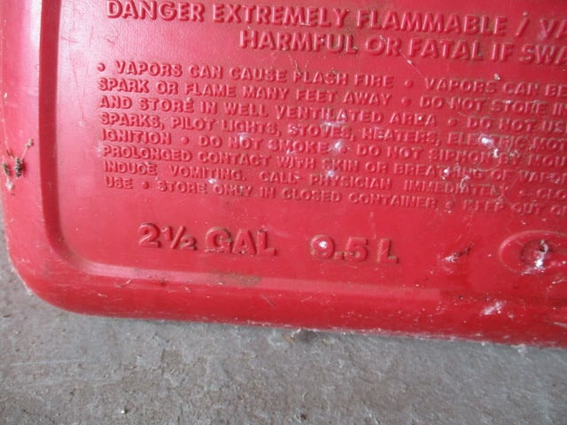 Five Fuel/Gas Cans - 3