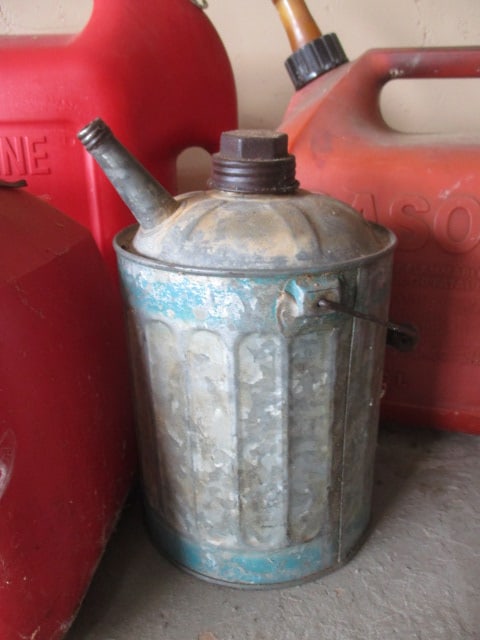 Five Fuel/Gas Cans - 4