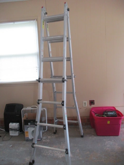 Vulcan Aluminum Model ES-17TIA-CP Multi-Use Ladder - 2