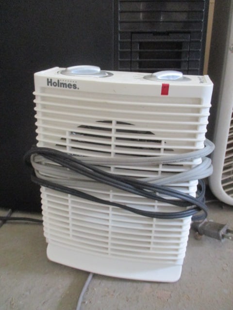 Aerospeed Box Fan, Lasko CC24920 Heater, Holmes Space Heater and Vornado VH2 Heater - 7