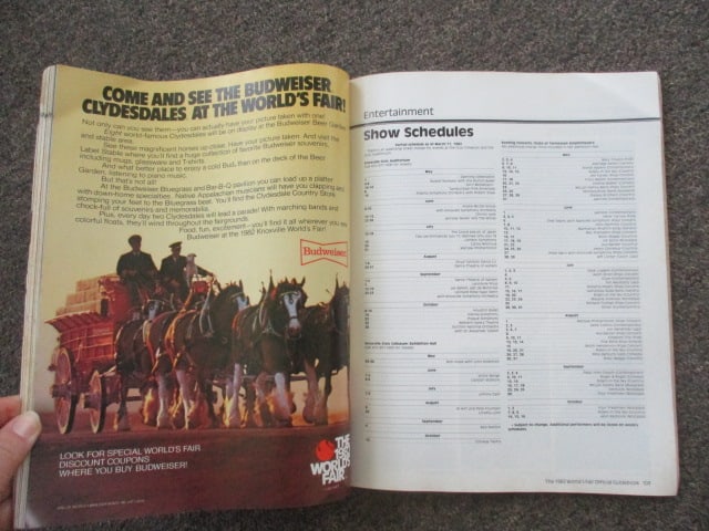 1982 Knoxville, Tn. World Fair Coca-Cola Commemorative Tray and Souvenir Book - 10