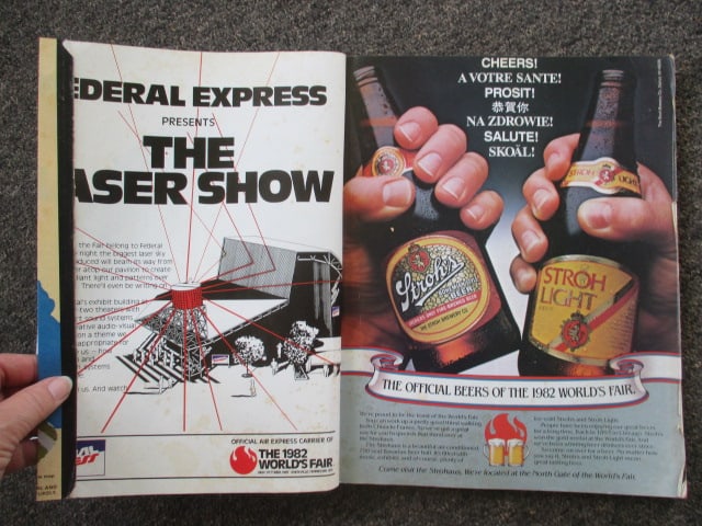 1982 Knoxville, Tn. World Fair Coca-Cola Commemorative Tray and Souvenir Book - 9