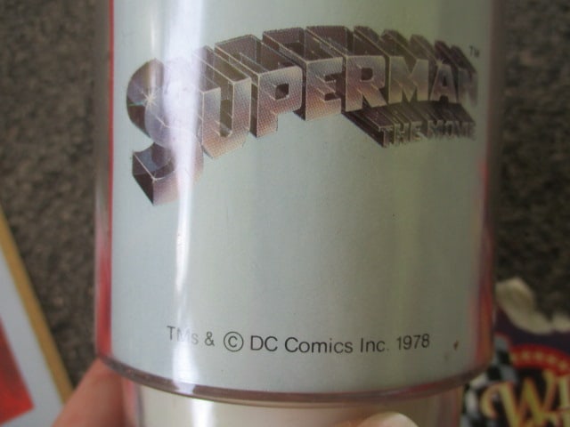 Collectibles Grouping-1978 DC Comics "Superman The Movie" Insulated Cup, - 4
