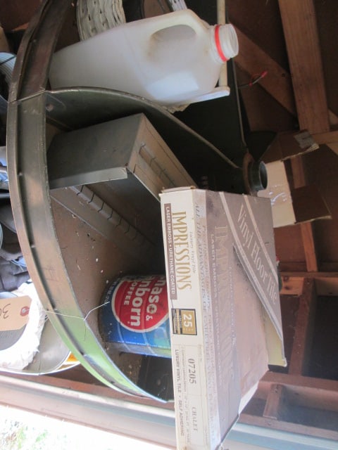 Vintage Lyon 4 Tier Metal Hardware Store Nail Bin - 5