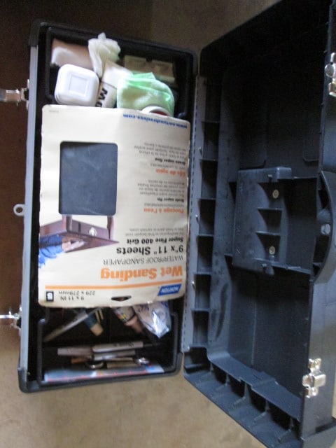 Stack-On 22" Heavy Duty Plastic Tool Box and Contents - 2