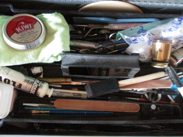 Stack-On 22" Heavy Duty Plastic Tool Box and Contents - 3