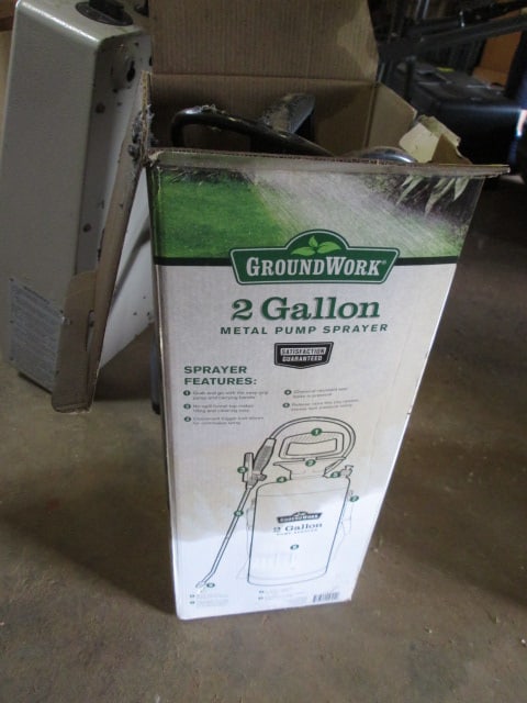Ground Works 2 Gallon Pump Sprayer in Original Box: No Shipping-Local Pickup Only