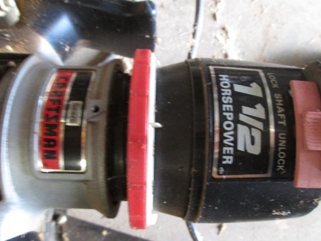 Craftsman 1 1/2 Hp Router with Router Stand - 4