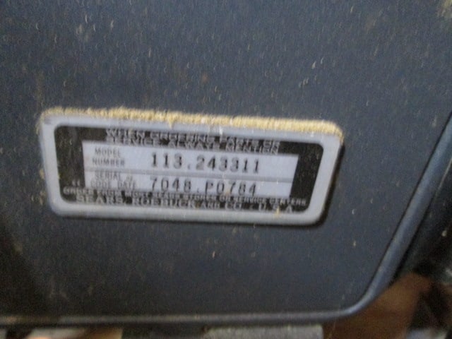 Craftsman 12" Band Saw Sander - 5