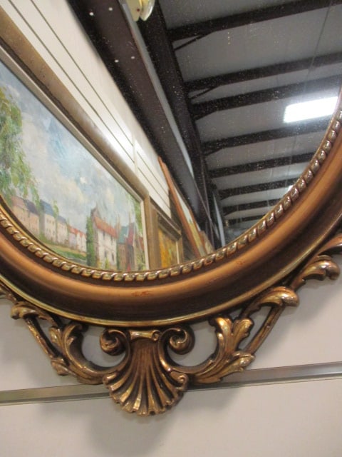 Syroco Style Oval Wall Mirror - 2