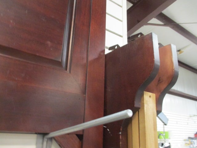King Size Headboard/Footboard/Wood Rails & Slats - 4