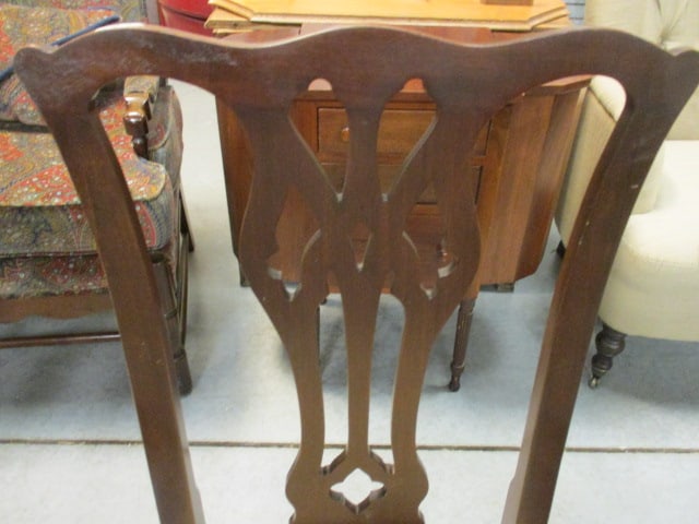 Chippendale Style (Lot of 2) Dining Chairs w/Ball/Claw Feet - 2