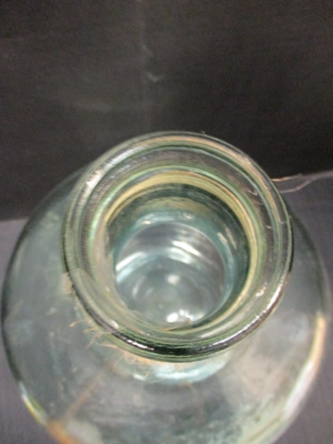 Cabernet Embossed 17" Handmade Spanish Bottle - 4