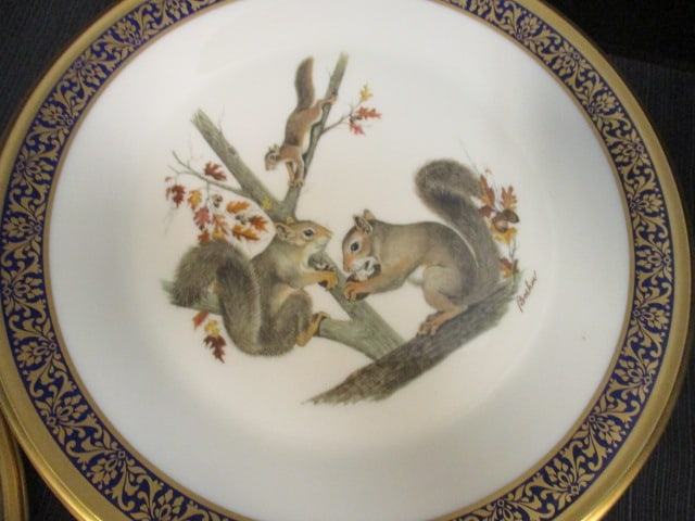Lenox Woodland Wildlife Ltd. Issue (Lot of 7) Boehm Plates - 4