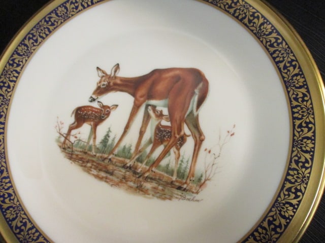 Lenox Woodland Wildlife Ltd. Issue (Lot of 7) Boehm Plates - 5
