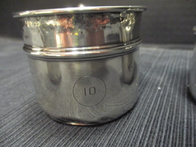 Sterling Silver (Lot of 3) Baby Cups (3.33 OZT) - 4