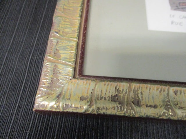 Signed Matted Framed Le-Tire Bouchon Restaurant Print 2000 - 5