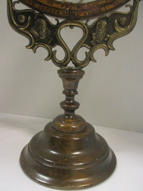 Decorative Armillary Sphere w/Central Globe 'Zona Torrida' - 2