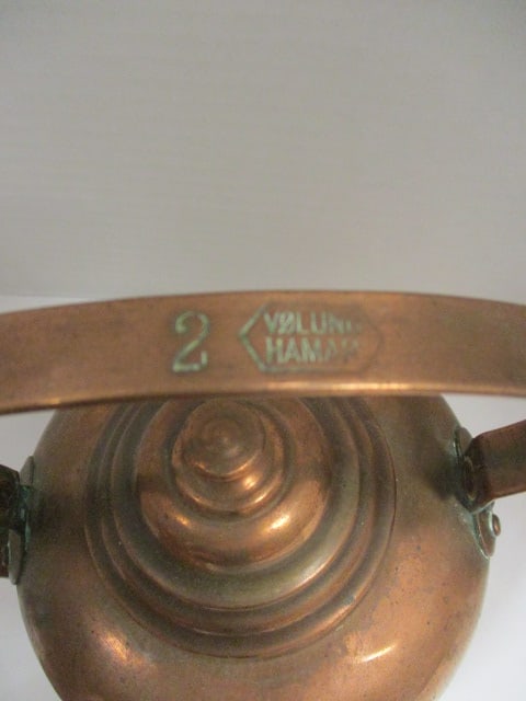 Copper Pitchers (Lot of 2) & Copper Kettle #2 - 6