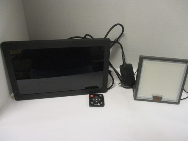 Circadian Optics Light, & Nixplay Model W13C Photo Frame: .