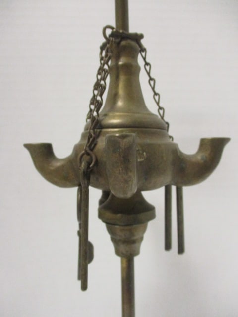 Lucerne Oil Lamp w/Multiple Burner Spouts - 3