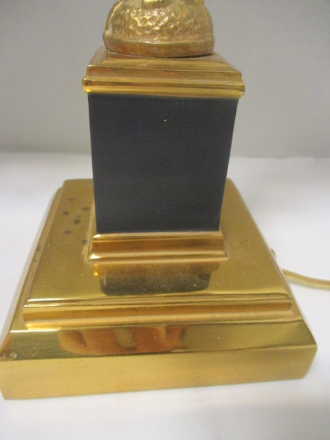 Art Deco (PR) Brass Candlestick Lamps - 2