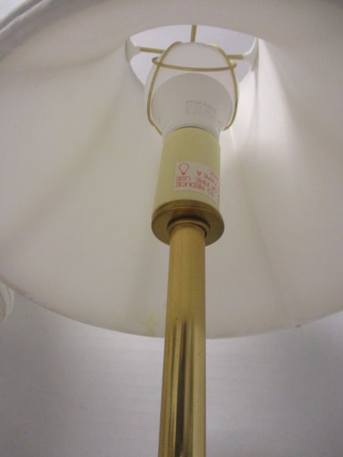 Art Deco (PR) Brass Candlestick Lamps - 5