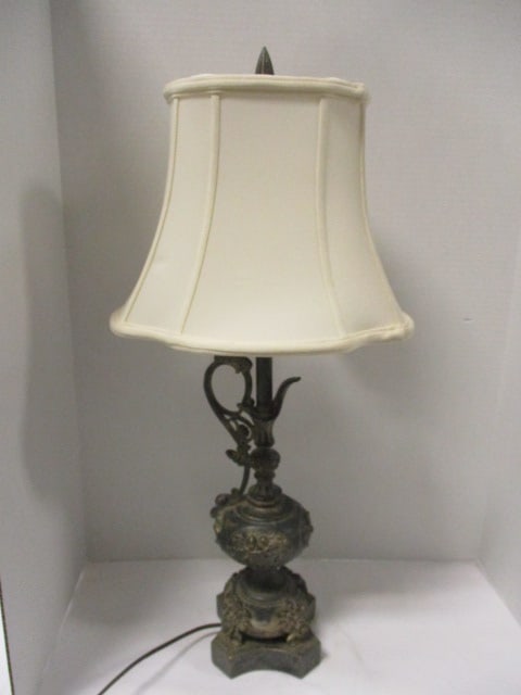 Renaissance Revival Style Ewer form Table Lamp: 27"