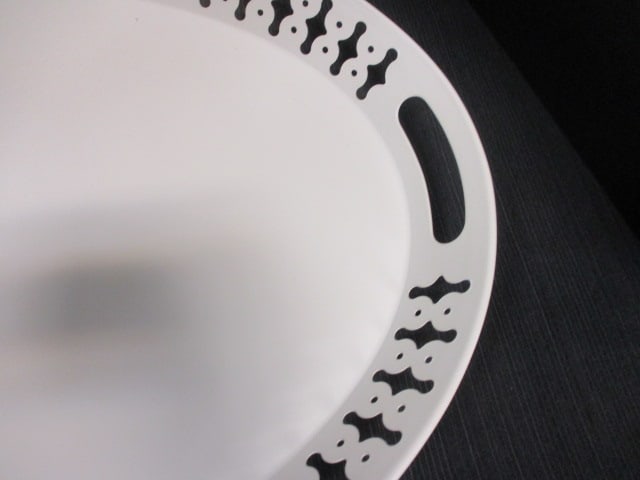 Ikea (Lot of 2) Metal Oval Trays - 2