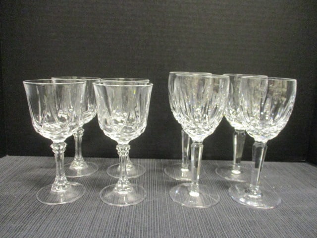 Durand Auteril (Lot of 8) Crystal Stems: 6"