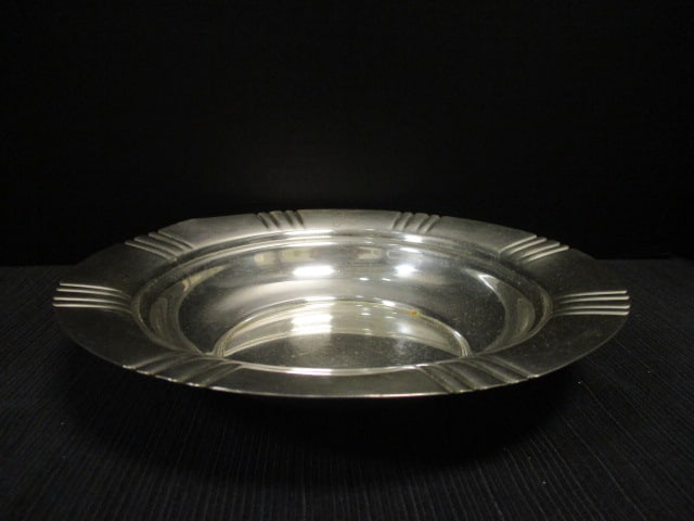 Wallace EPNS N6369 Silverplate Engraved Bowl: 10" Diameter