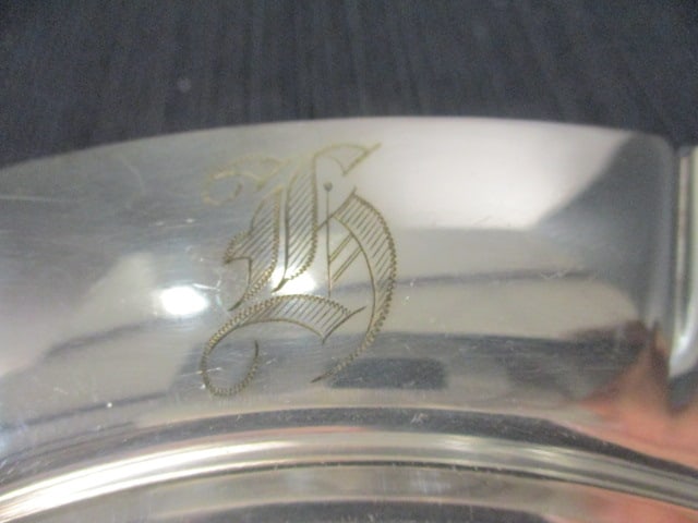 Wallace EPNS N6369 Silverplate Engraved Bowl - 3