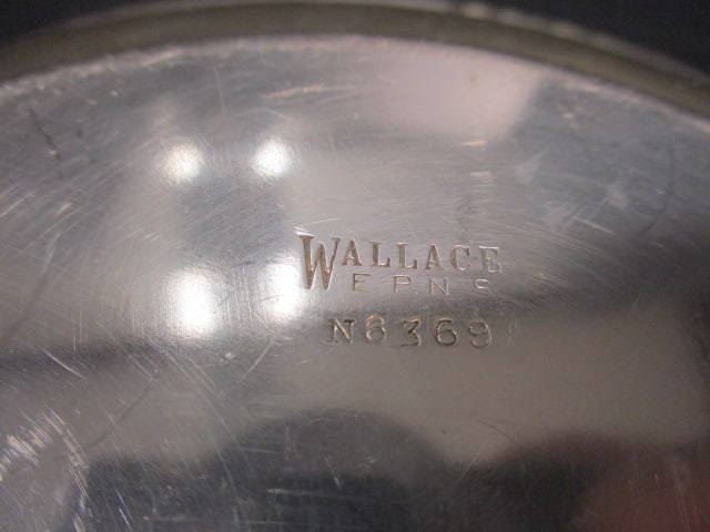 Wallace EPNS N6369 Silverplate Engraved Bowl - 4